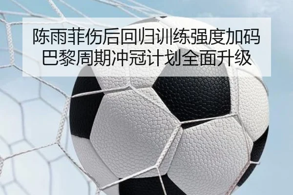 陈雨菲伤后回归训练强度加码 巴黎周期冲冠计划全面升级